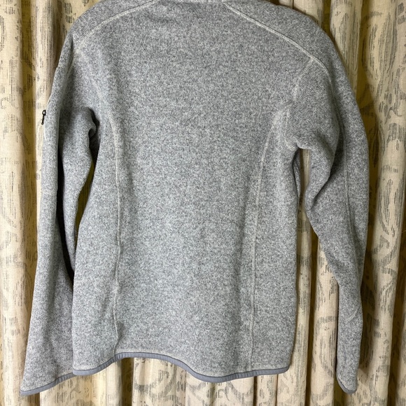 Patagonia Gray Better Sweater Quarter Zip Pullover Women’s M grey - Picture 5 of 8